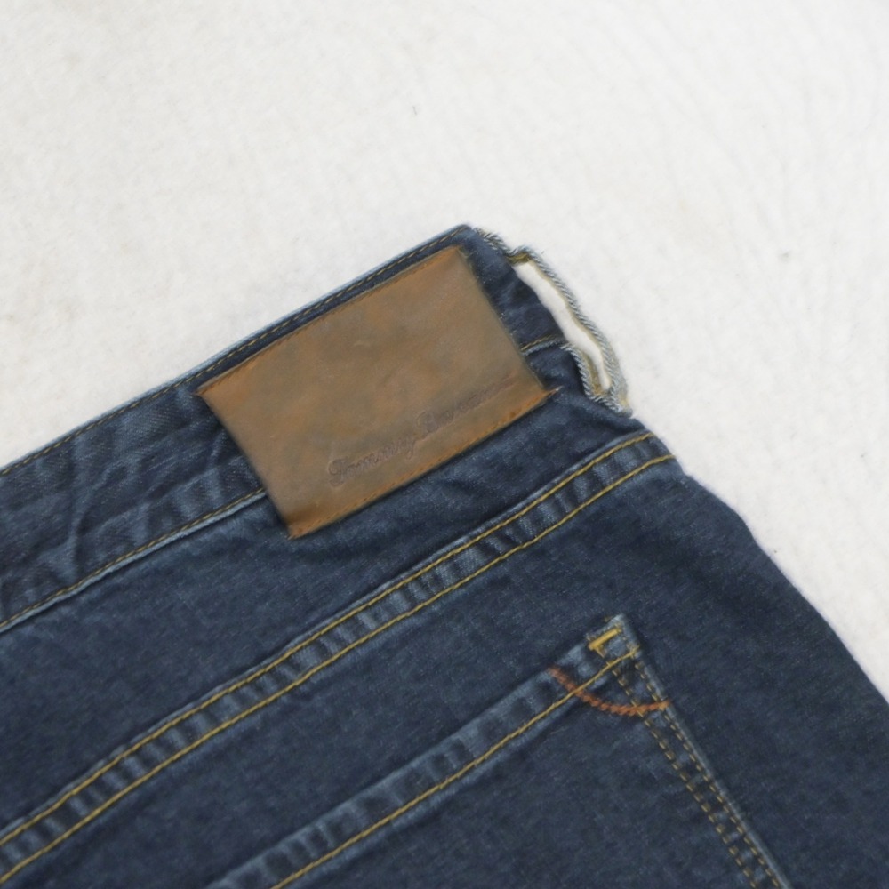 Tommy Bahama Authentic Jeans Mens 42x32 Blue Denim Stretch Tencel Blend
